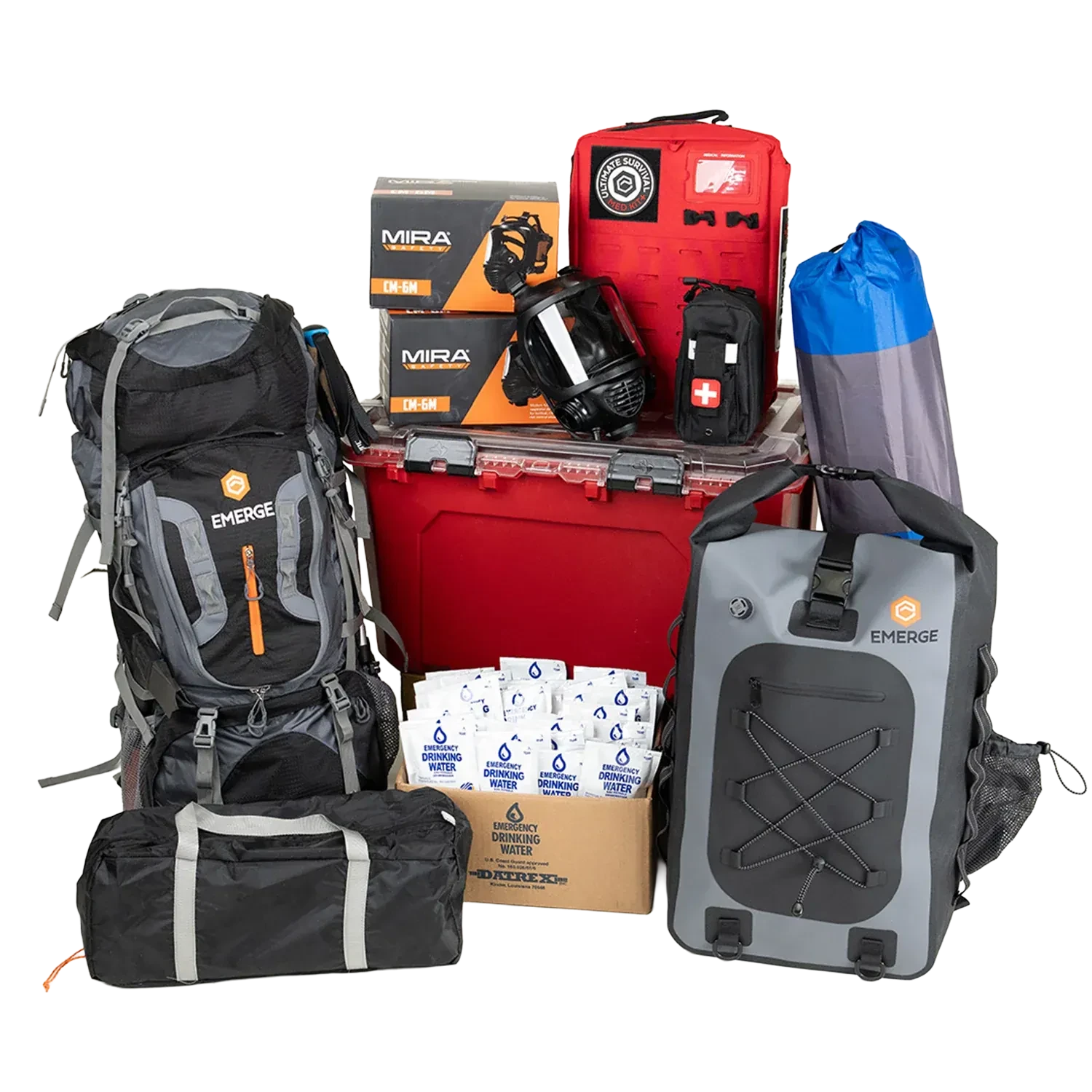 Emerge Survival Ultimate Survival Kit Ultimate Survival Kit - Complete Emergency Preparedness Gear