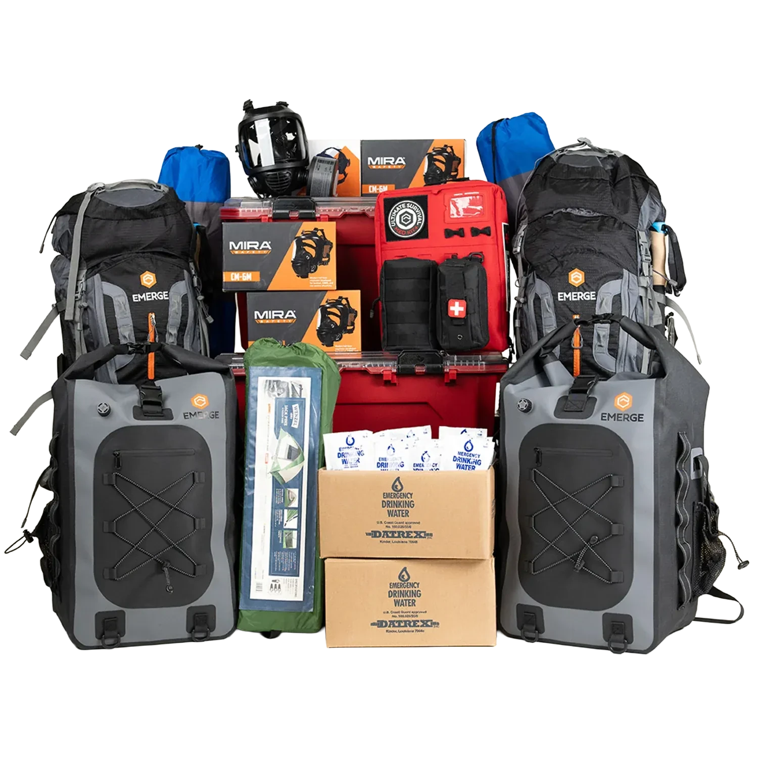 Emerge Survival Ultimate Survival Kit Ultimate Survival Kit - Complete Emergency Preparedness Gear
