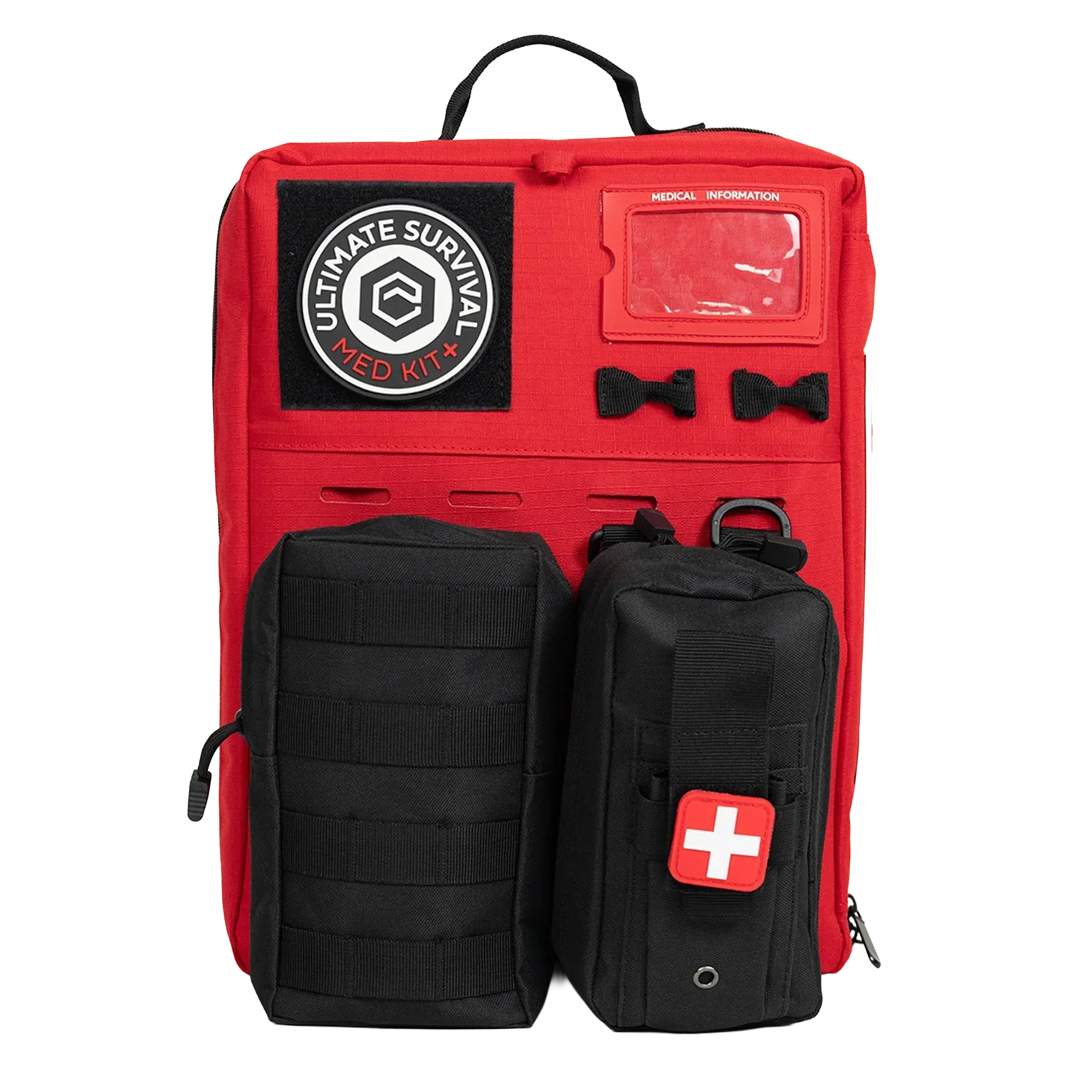 Ultimate Survival Med Kit with over 315 items for bleeding, fractures, burns, and trauma management