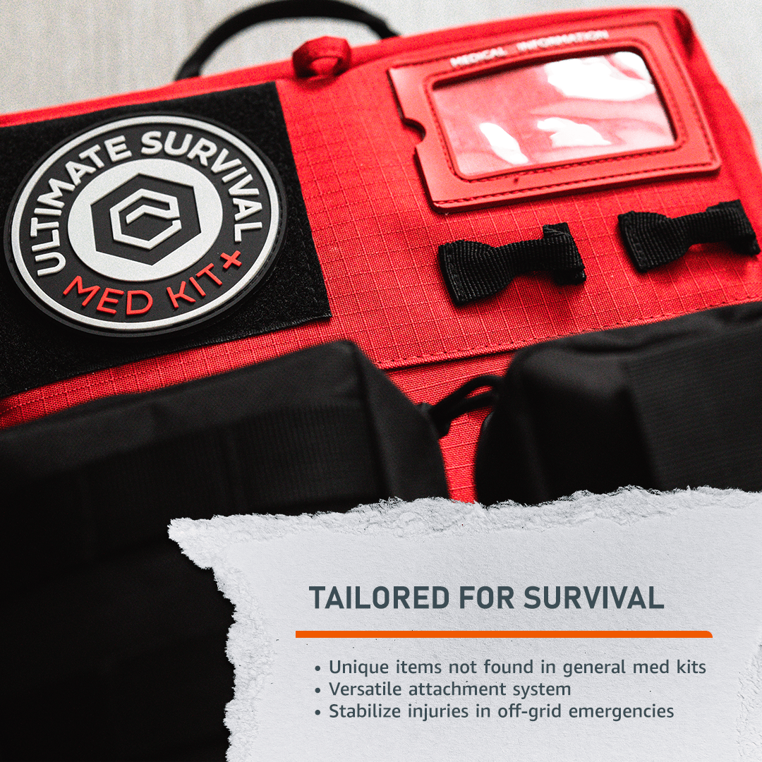 Emerge Survival Ultimate Survival Med Kit Ultimate Survival Med Kit - Essential First Aid for Emergencies