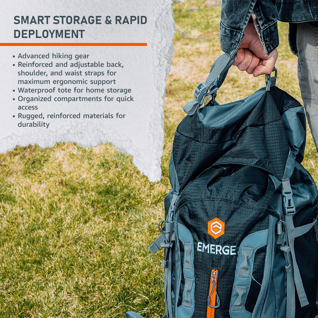 Emerge Survival Ultimate Survival Kit Ultimate Survival Kit - Complete Emergency Preparedness Gear