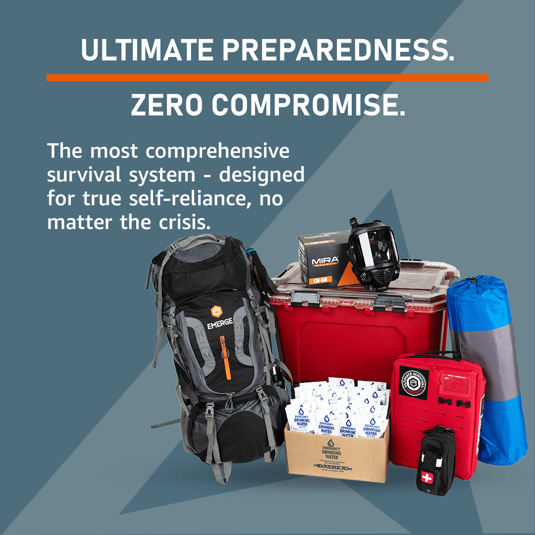 Emerge Survival Ultimate Survival Kit Ultimate Survival Kit - Complete Emergency Preparedness Gear