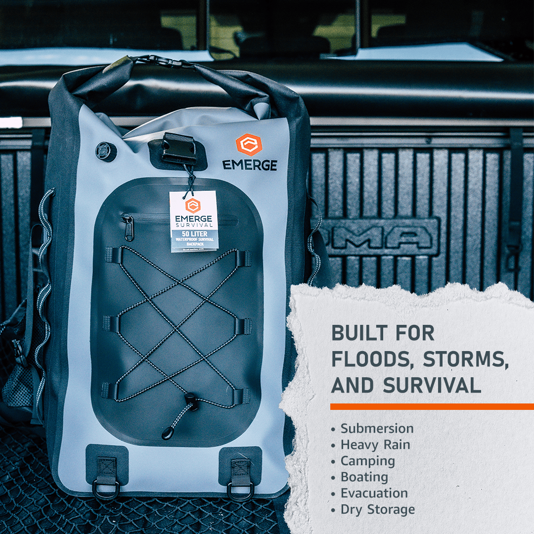 Emerge Survival 50L Dry Bag - The Ghost 50L Dry Bag - The Ghost | Emerge Survival
