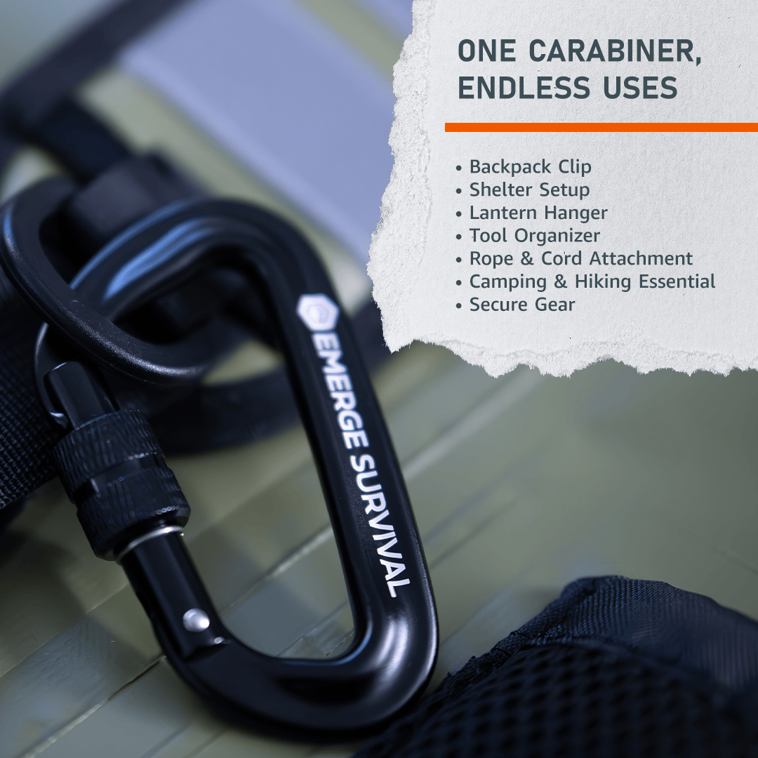 Emerge Survival Emerge Carabiner Emerge Carabiner | Emerge Survival
