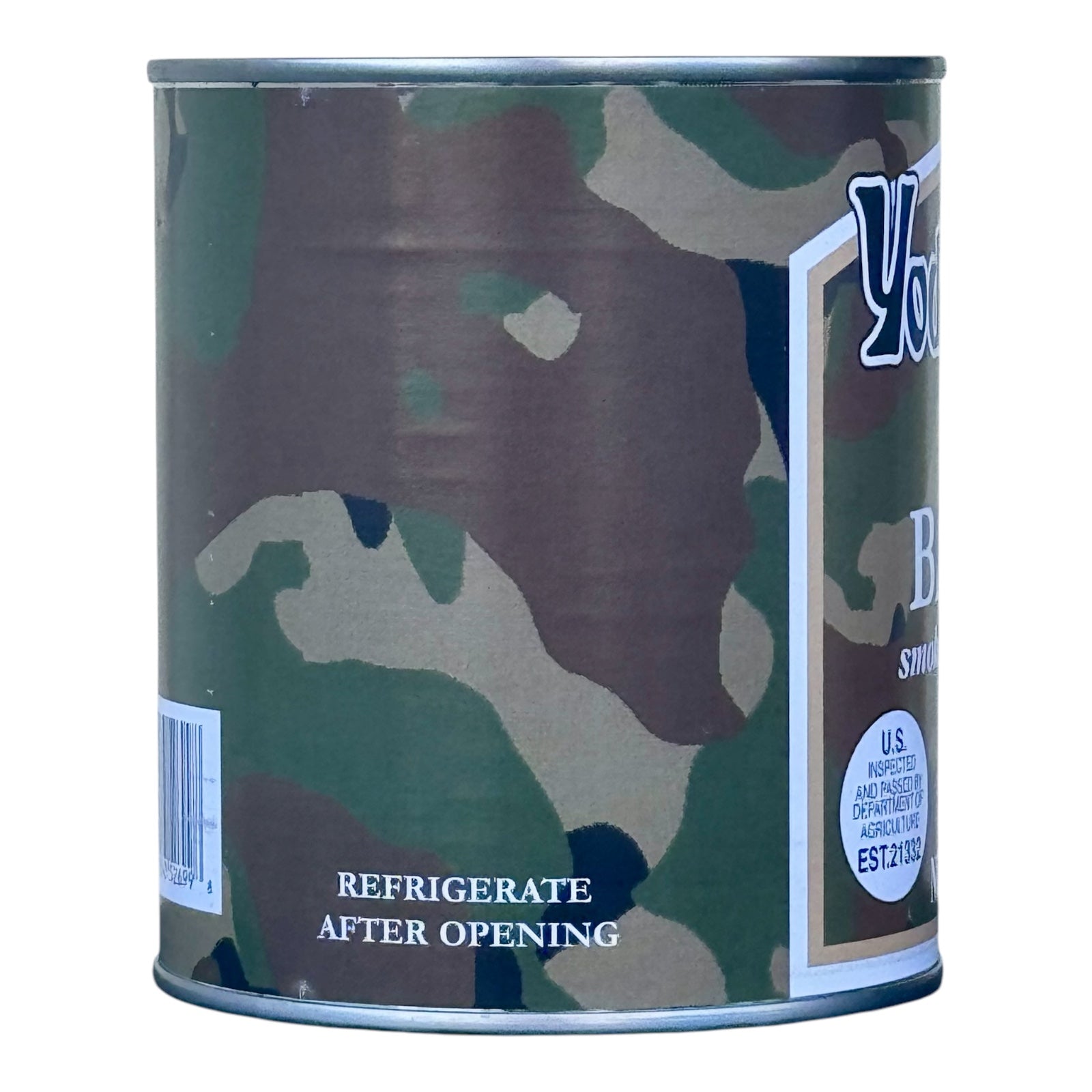 Yoder’s Canned Bacon | 12 oz can | Real USA Bacon | Fully Cooked | Shelf Stable Survival Food | 10+ Year Shelf Life | Ready to Eat | Ideal for Prepping, Storage & Camping