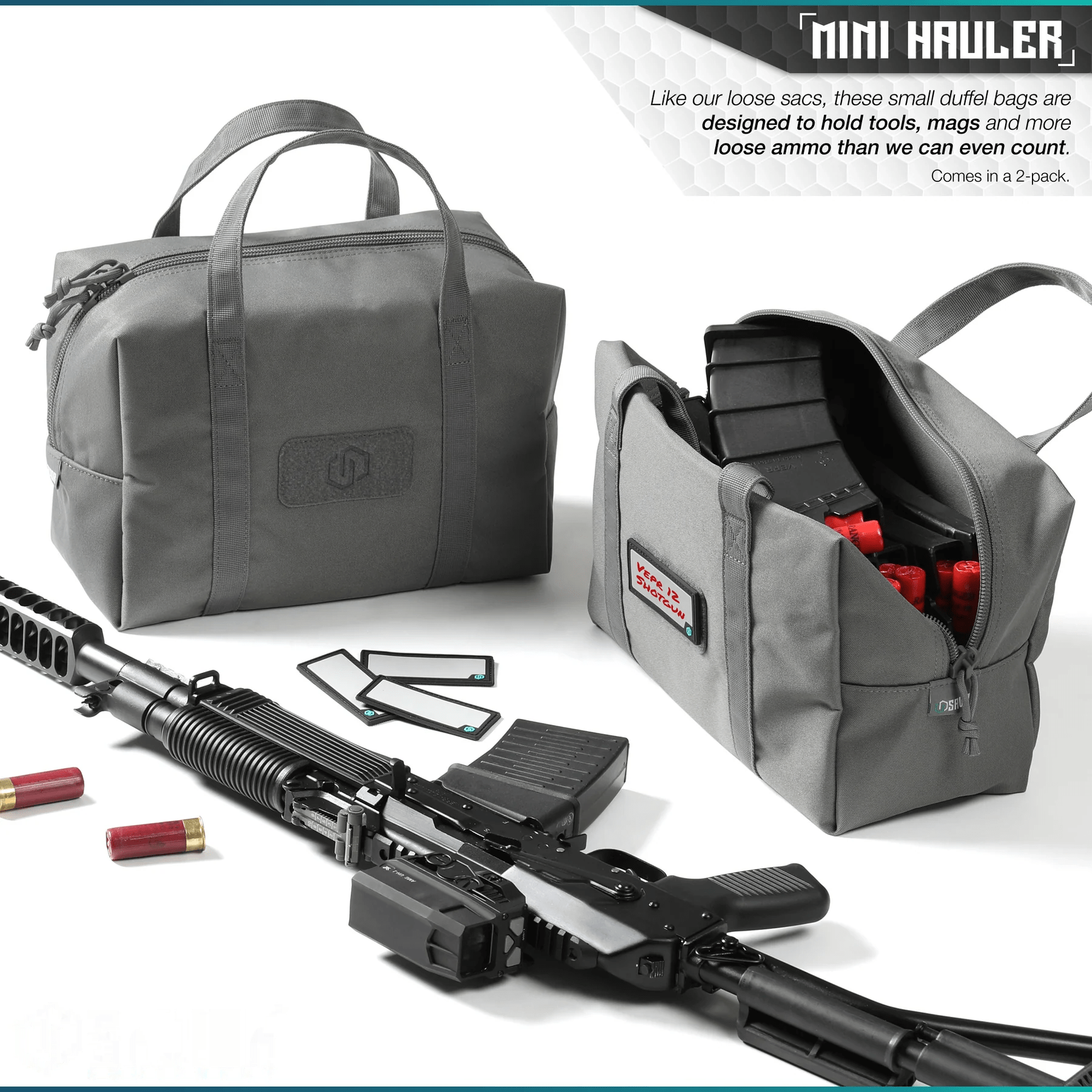 Mini Hauler Duffel Bag - 2 Pack