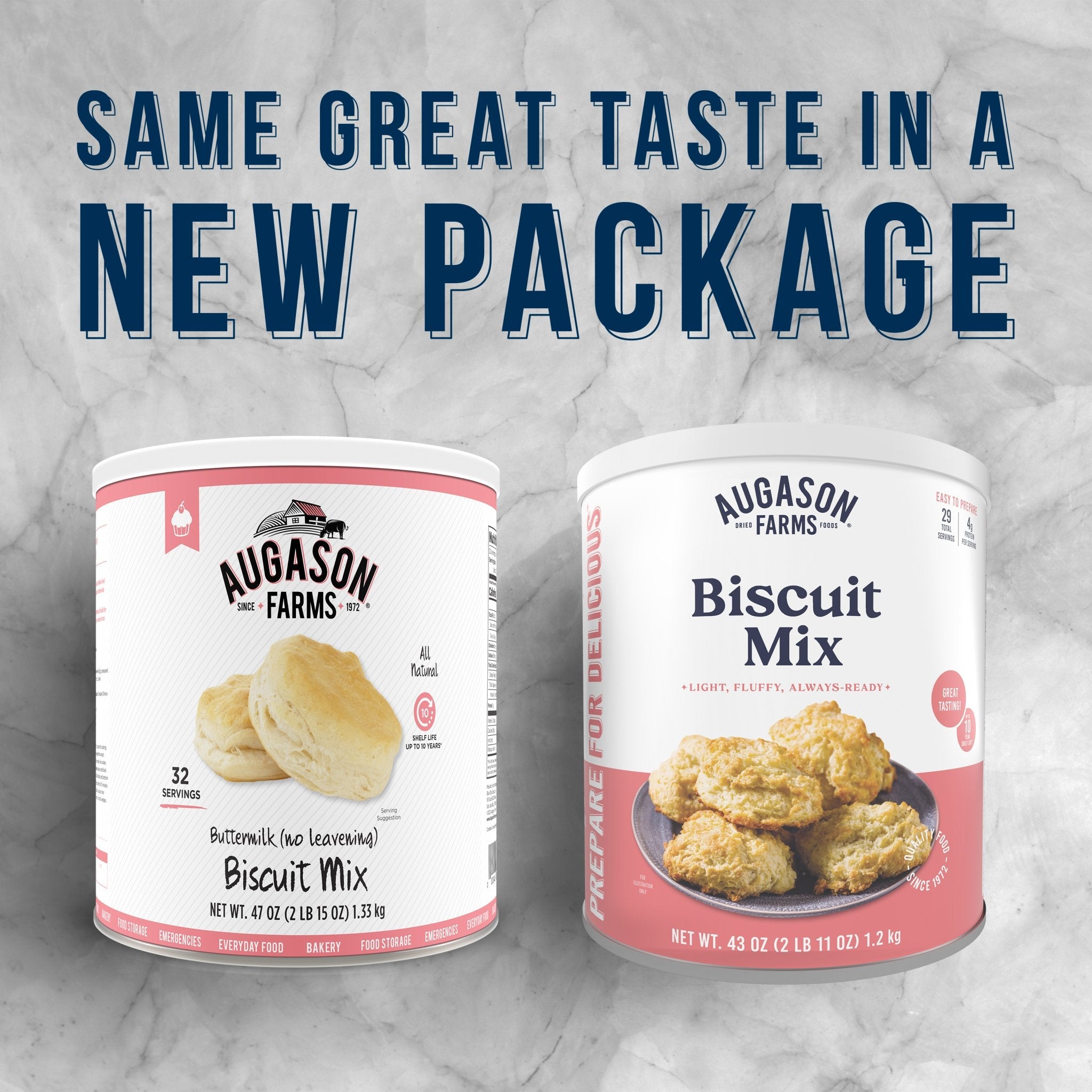 Buttermilk Biscuit Mix Can, 29 Servings