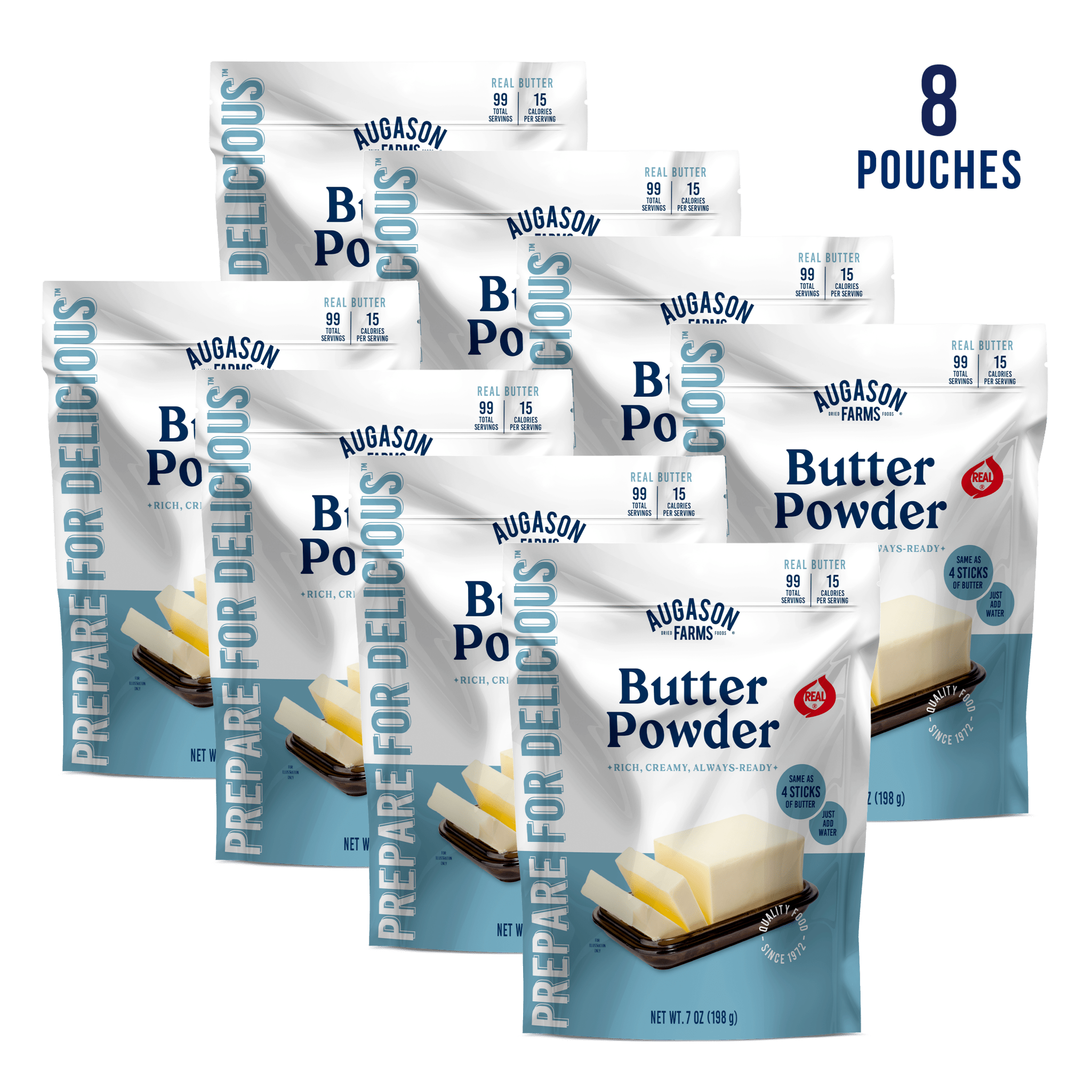 Butter Powder Pouch, 99 Servings