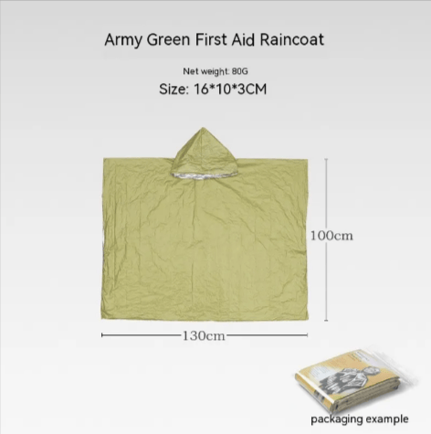 SHTF Prepper Club Emergency Shelter Portable Emergency Tent & Sleeping Bag Portable Emergency Tent - Compact All-in-One Outdoor Shelter & Sleeping Bag
