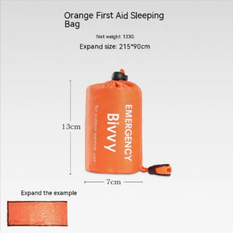 SHTF Prepper Club Emergency Shelter Portable Emergency Tent & Sleeping Bag Portable Emergency Tent - Compact All-in-One Outdoor Shelter & Sleeping Bag