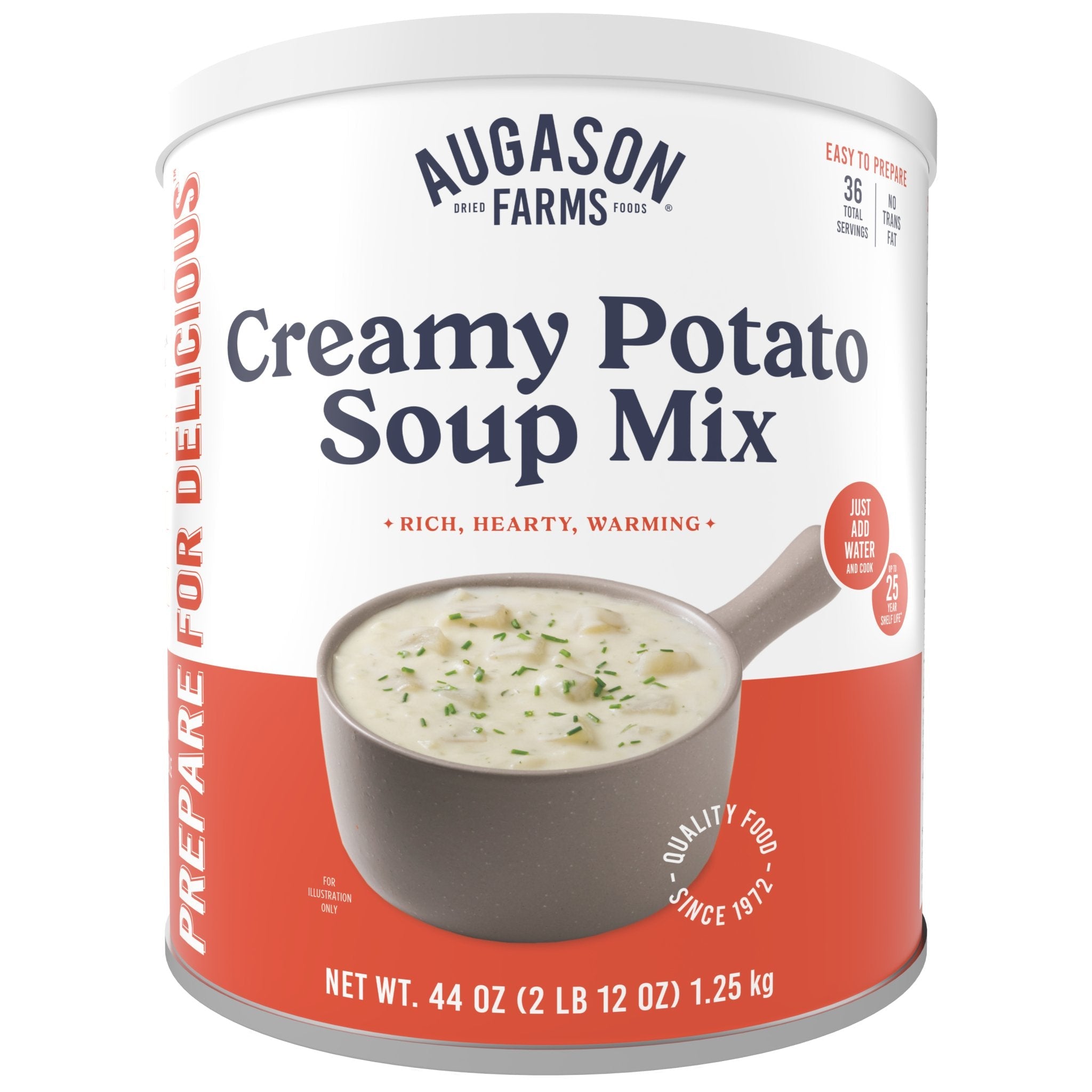 Creamy Potato Soup Mix Can, 36 Servings