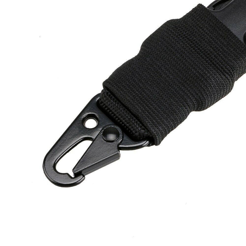 SHTF Prepper Club Rifle Sling Heavy Duty Tactical Single Point Rifle Sling with QD Buckle Heavy Duty Single Point Rifle Sling w/ QD Buckle