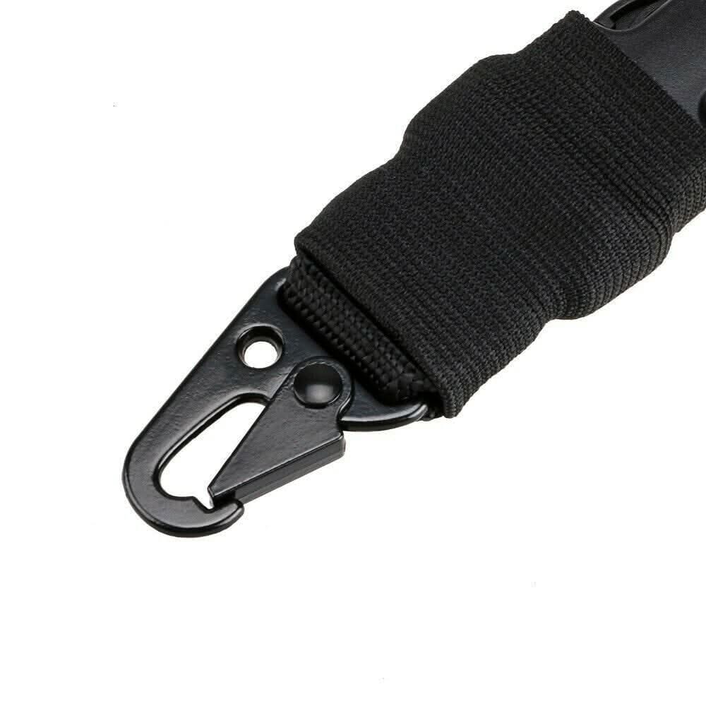 SHTF Prepper Club Rifle Sling Heavy Duty Tactical Single Point Rifle Sling with QD Buckle Heavy Duty Single Point Rifle Sling w/ QD Buckle