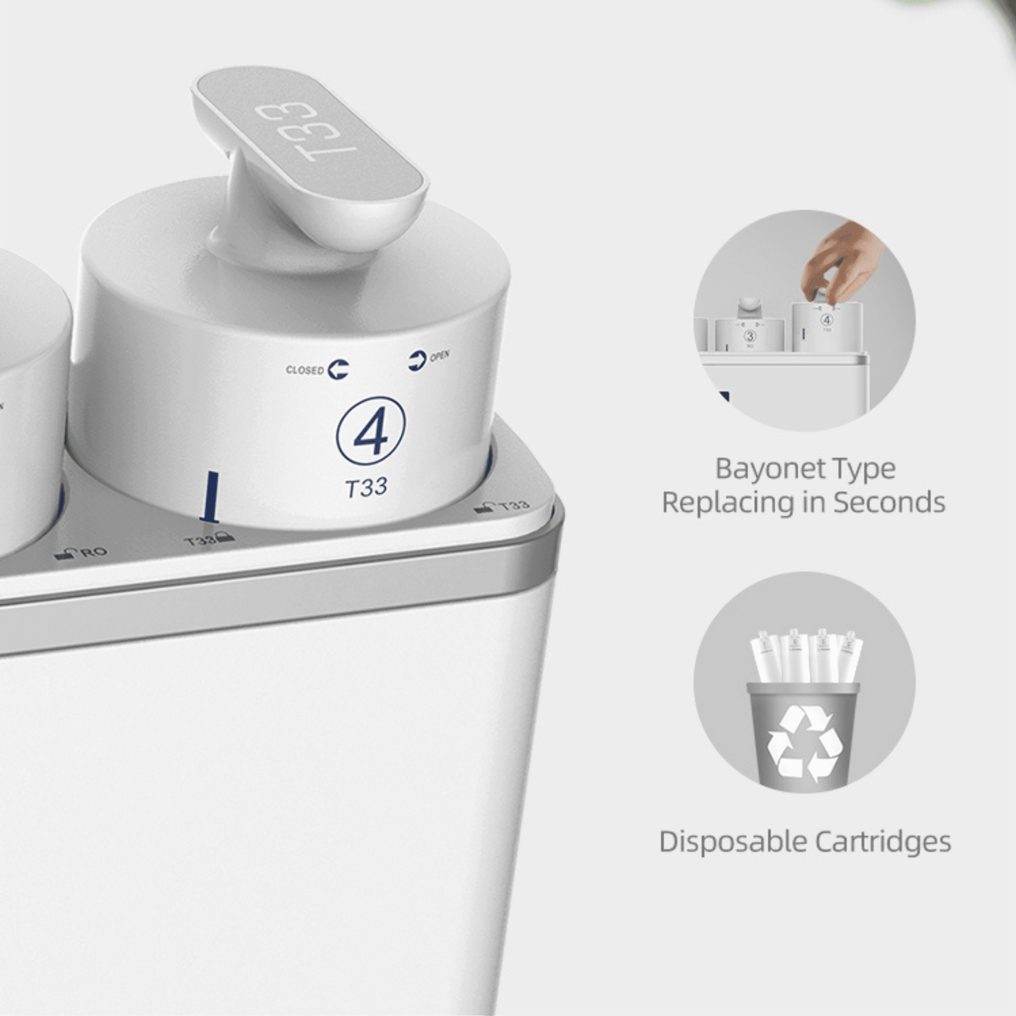 Echo Water Water Filtration Systems ECHO RO™ Water Filter Machine (Tankless Reverse Osmosis) ECHO RO Tankless Reverse Osmosis Water Filter