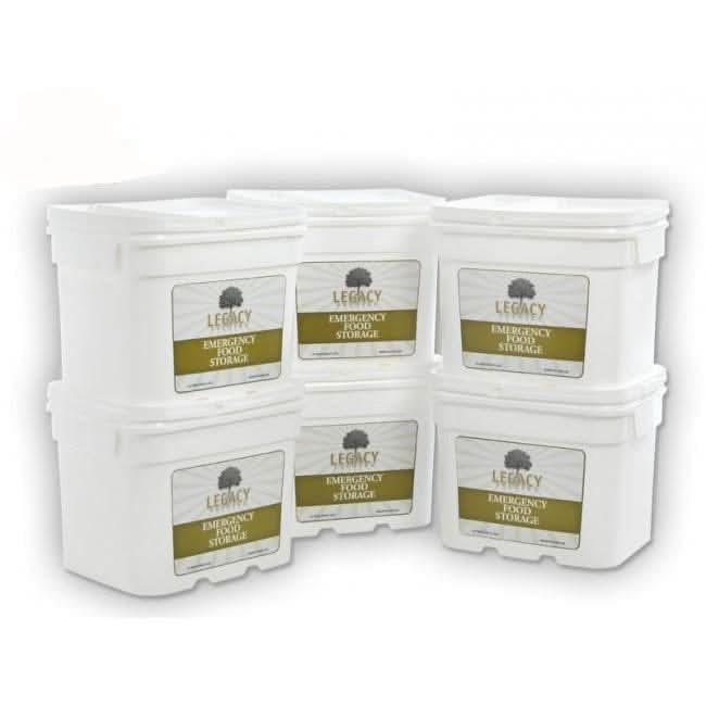 Legacy Food Storage Emergency and Survival Food Premium 720 Serving Package - 185 lbs Premium 720 Serving Package - 185 lbs | Legacy Food Storage