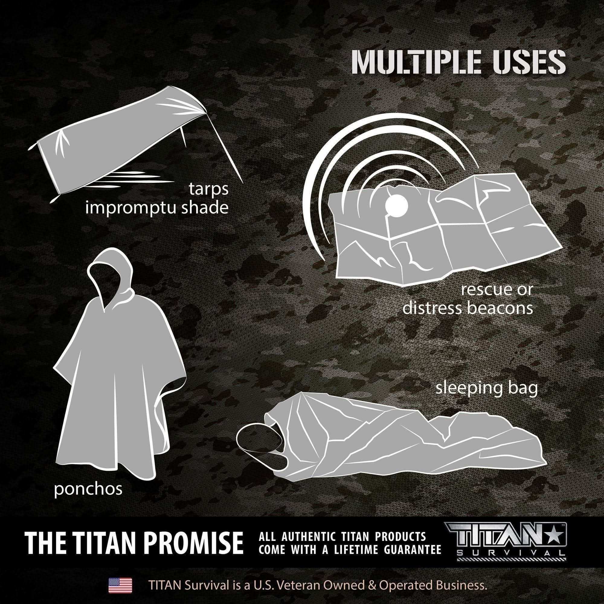 TITAN Survival Survival Blankets Emergency Sleeping Bags Emergency Sleeping Bags | TITAN Survival