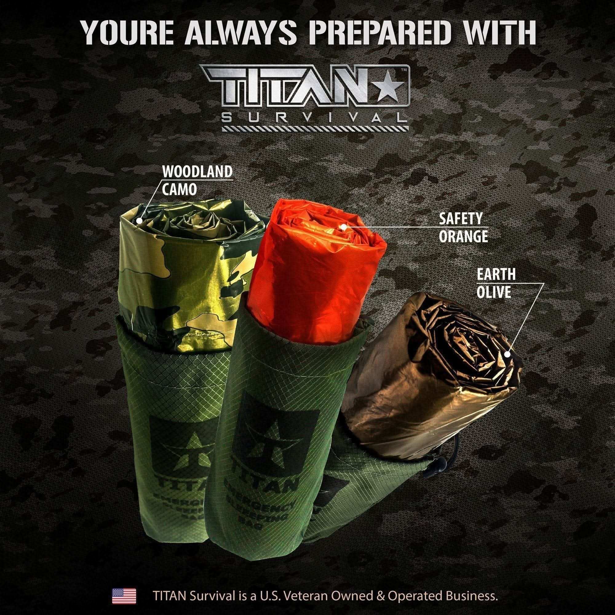 TITAN Survival Survival Blankets Emergency Sleeping Bags Emergency Sleeping Bags | TITAN Survival