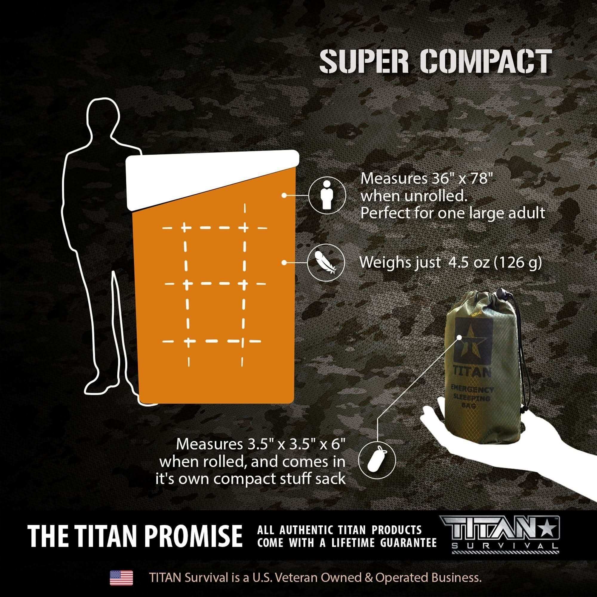 TITAN Survival Survival Blankets Emergency Sleeping Bags Emergency Sleeping Bags | TITAN Survival
