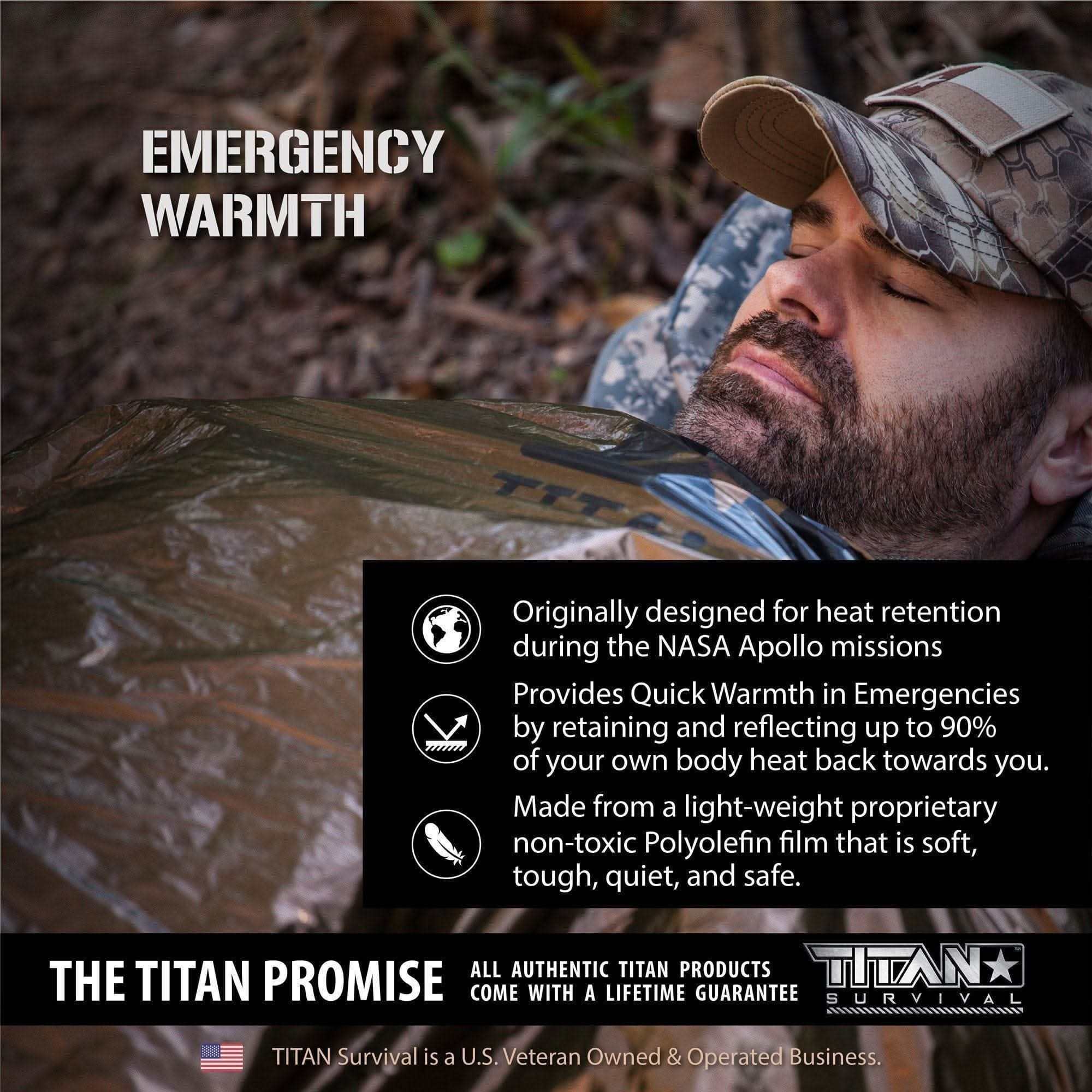 TITAN Survival Survival Blankets Emergency Sleeping Bags Emergency Sleeping Bags | TITAN Survival