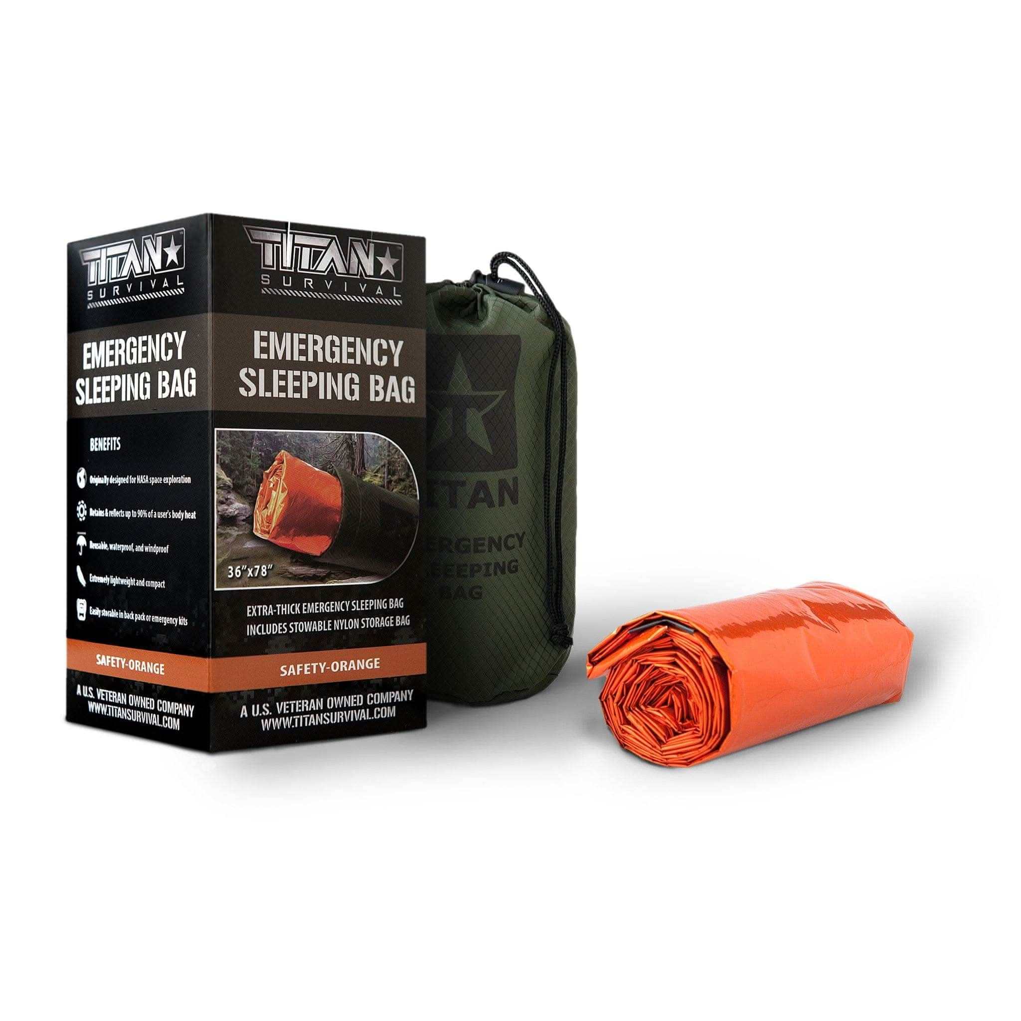 TITAN Survival Survival Blankets Emergency Sleeping Bags Emergency Sleeping Bags | TITAN Survival