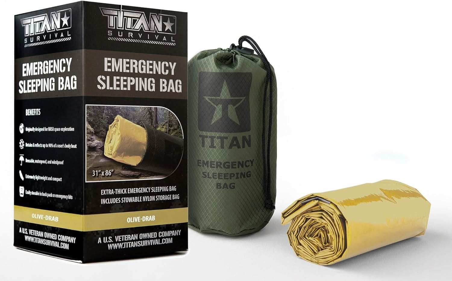 TITAN Survival Survival Blankets Emergency Sleeping Bags Emergency Sleeping Bags | TITAN Survival