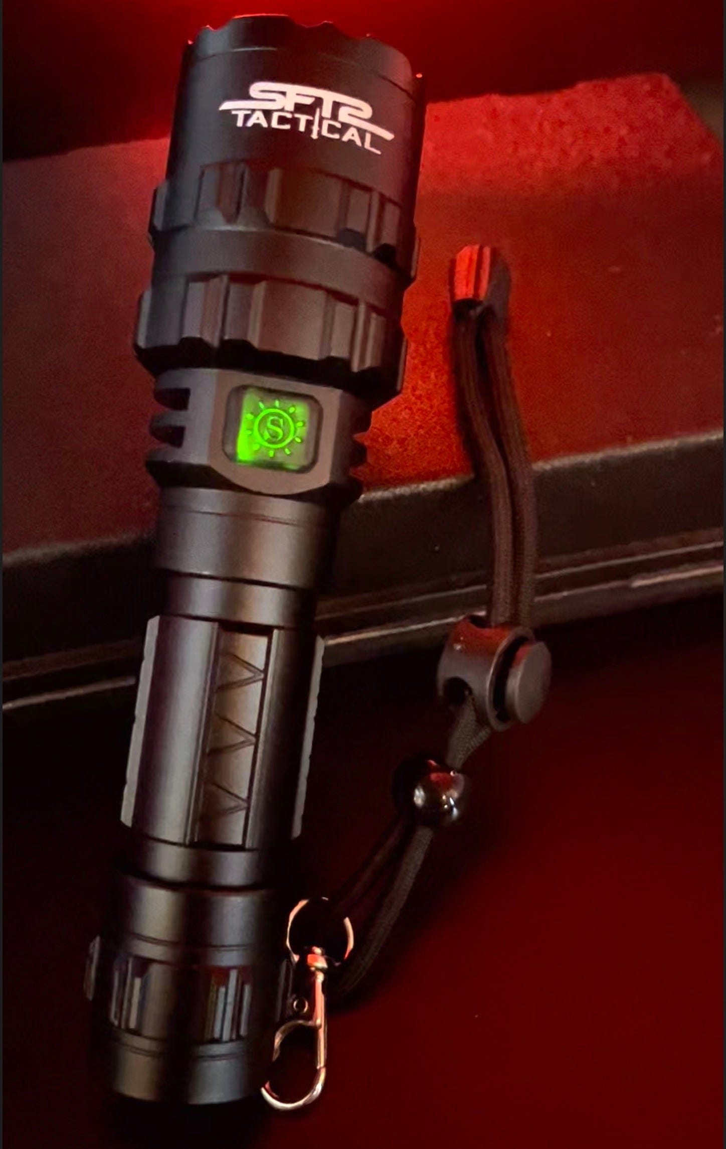 Tactical Multi Color Flashlight - 1600 Lumens