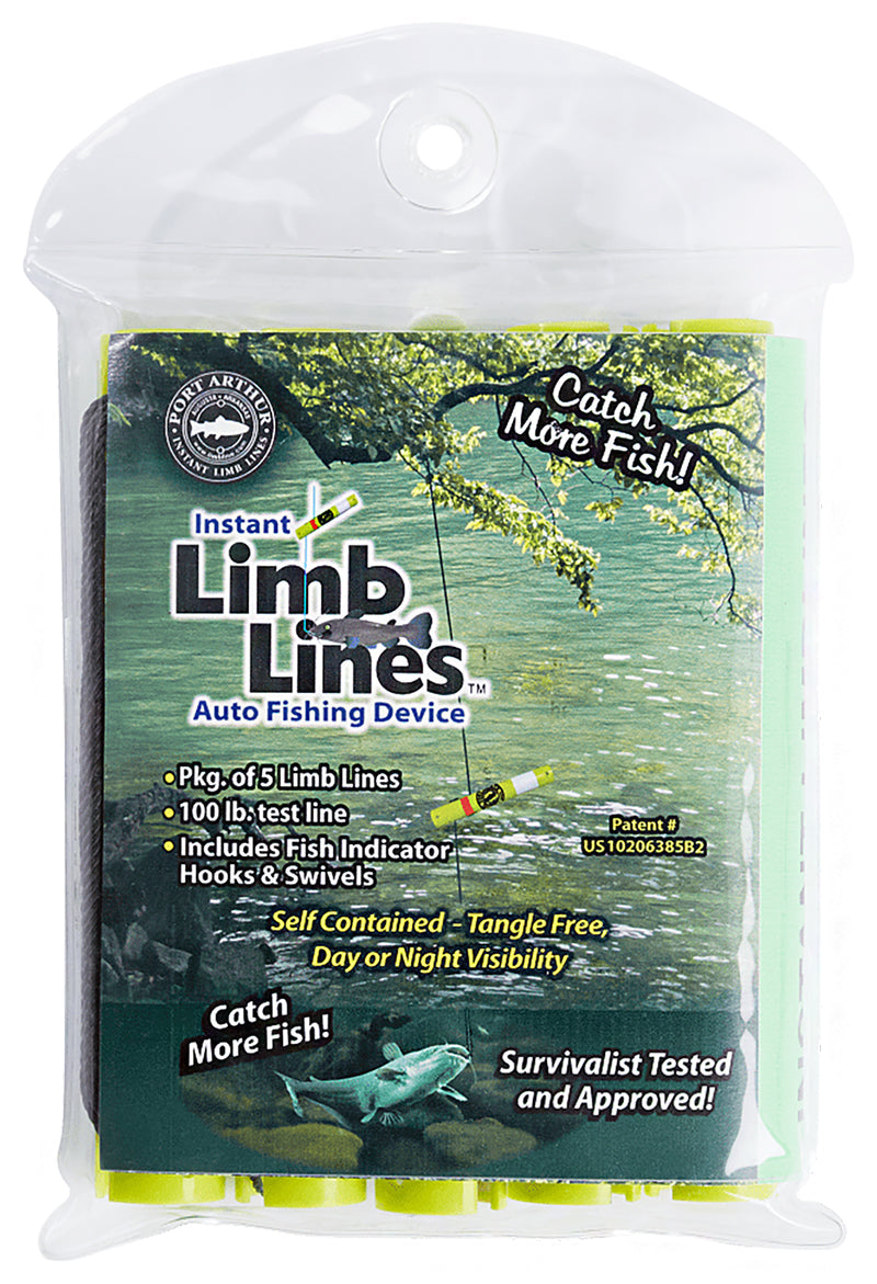 Port Arthur Instant Limb Lines 5-Pack Auto Fishing Device