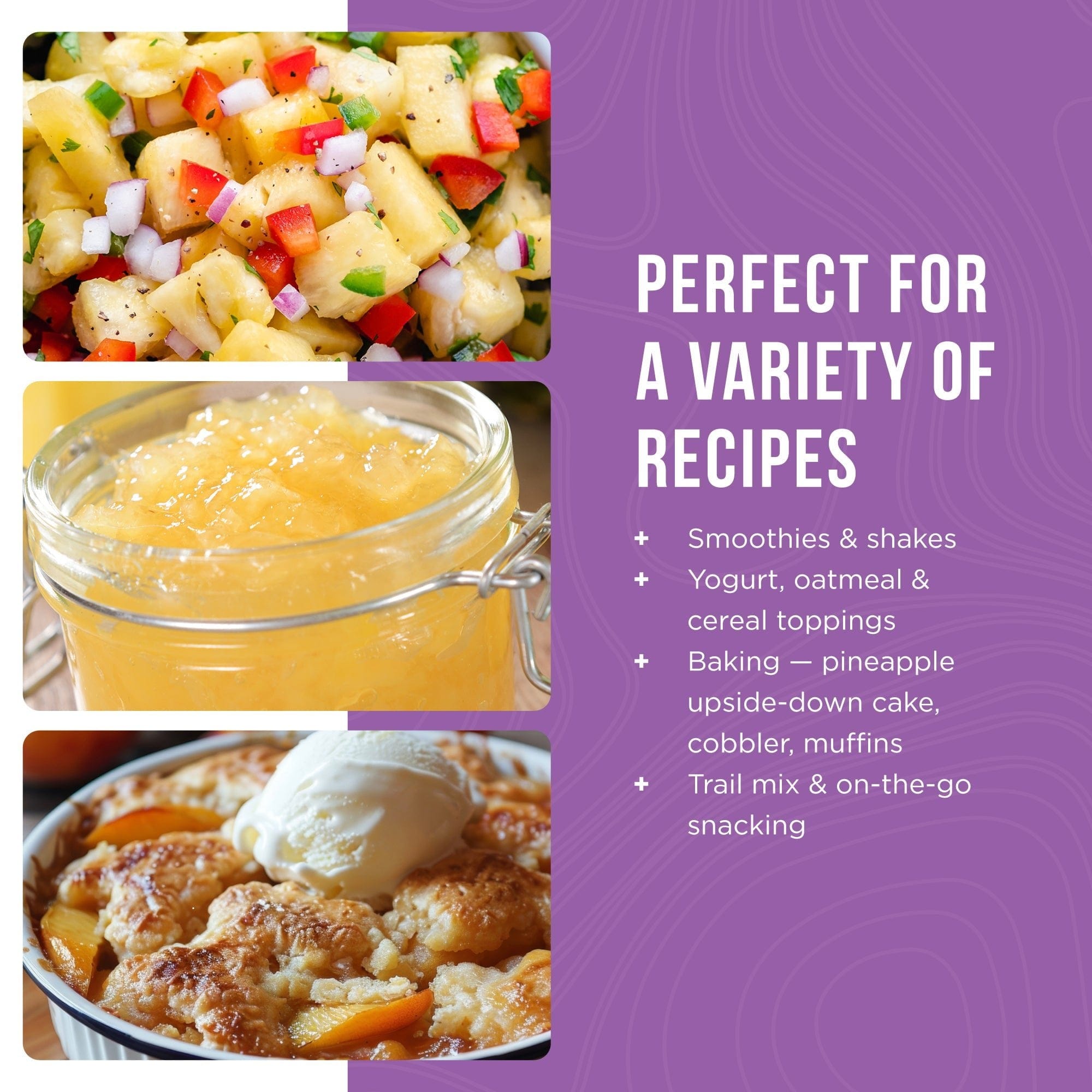 Augason Farms Freeze Dried Pineapple Pieces Can, 34 Servings Freeze Dried Pineapple Pieces Can - 34 Servings