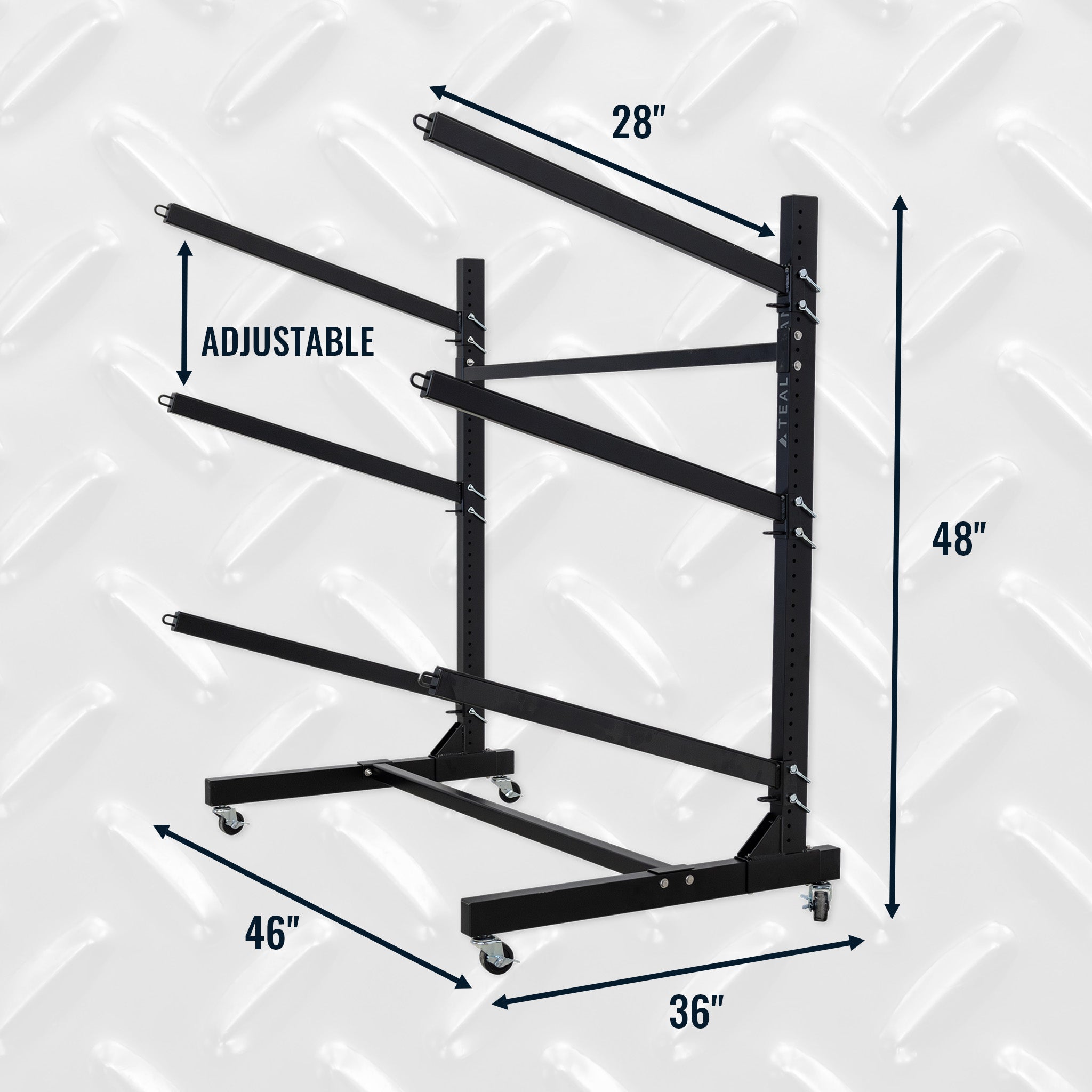 G-Watersport 3 Levels With Wheels | Single-Sided | Black