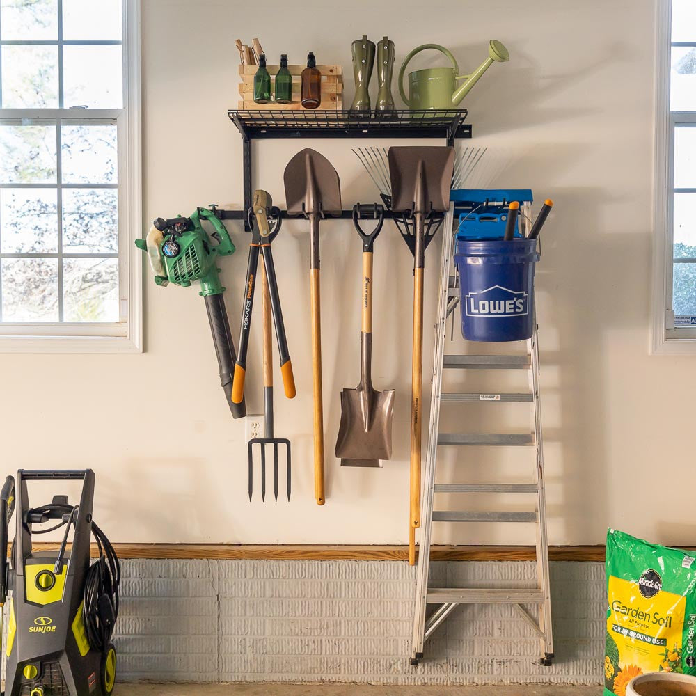 G-Tool + Shelf | Adjustable Wall Storage System | Holds 300 lbs