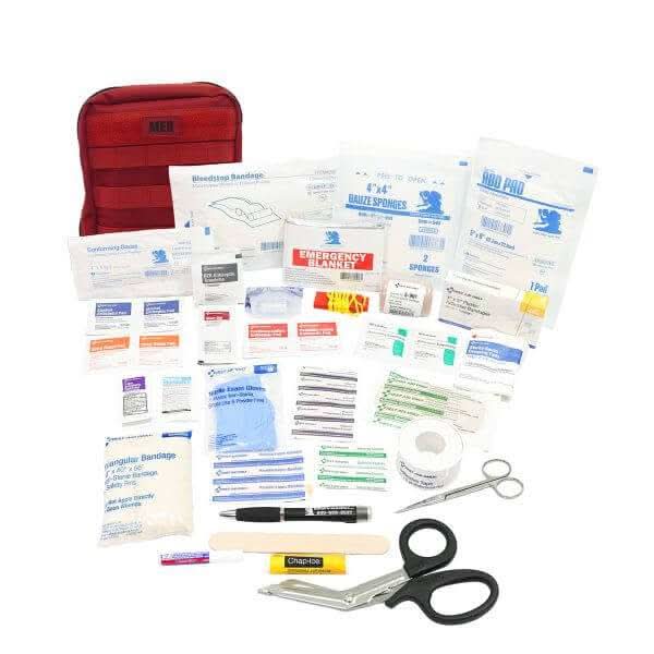ViTAC Solutions First Aid Kits General Purpose First Aid Kit w/Basic Wound Care First Aid Kit - Compact Emergency Supplies for Vehicle & Outdoor