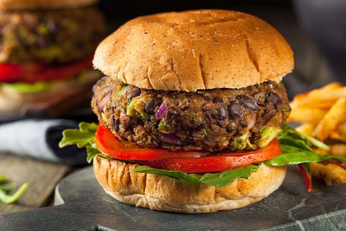 Augason Farms Gluten Free Black Bean Burger Mix Pouch, 9 Servings Gluten Free Black Bean Burger Mix Pouch - 9 Servings | Protein-Rich