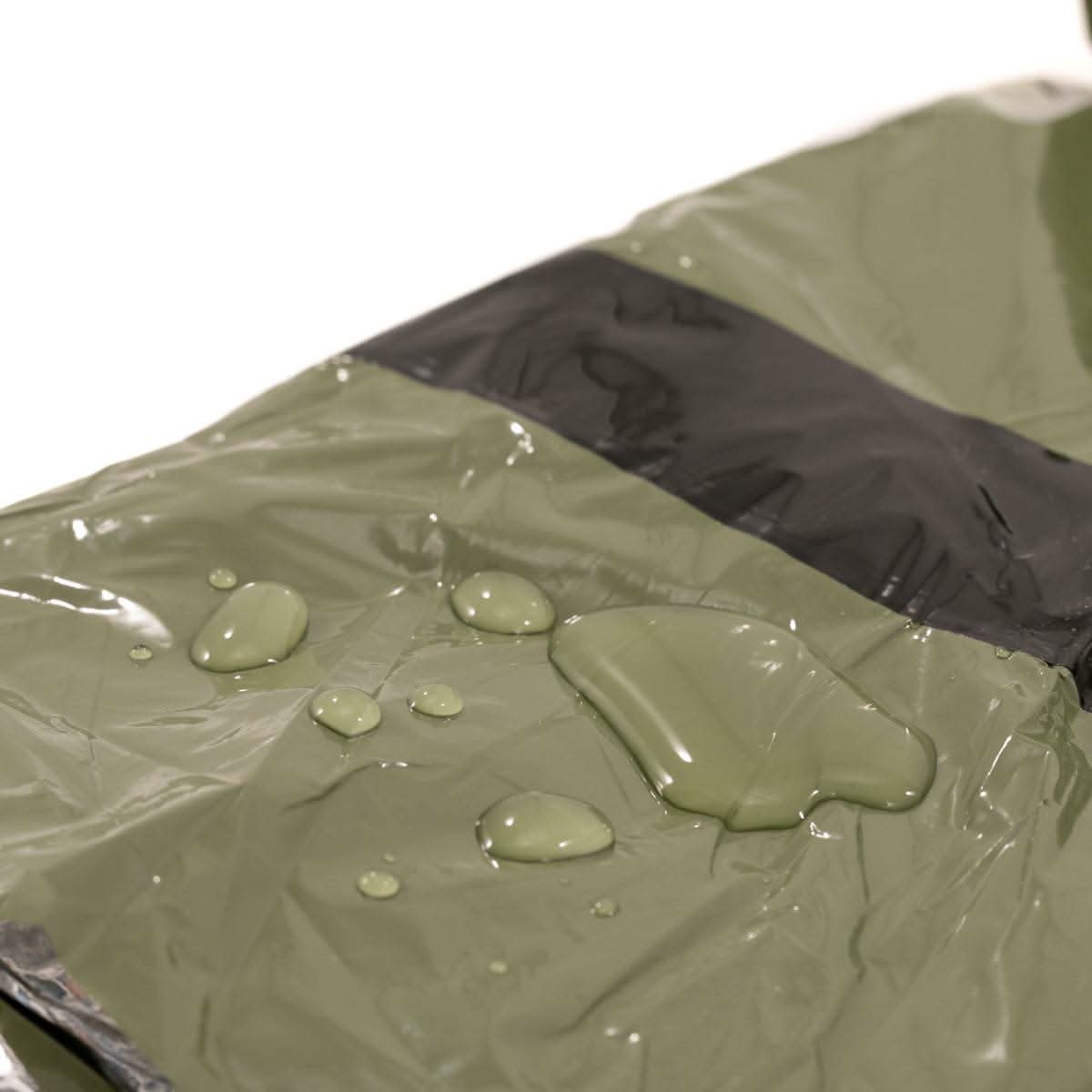 Survival Frog WARMTH & SHELTER Tact Bivvy® 2.0 Emergency Sleeping Bag Tact Bivvy® 2.0 Emergency Sleeping Bag - Ultralight Waterproof Survival Gear