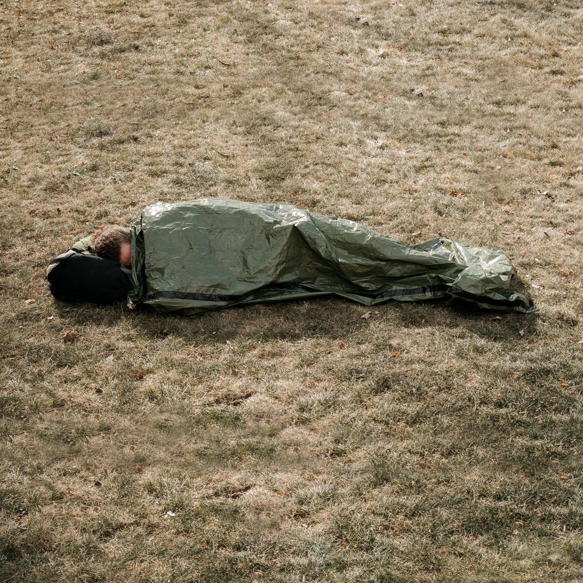 Tact Bivvy 2.0 ultralight waterproof emergency sleeping bag with HeatEcho thermal insulation and survival features