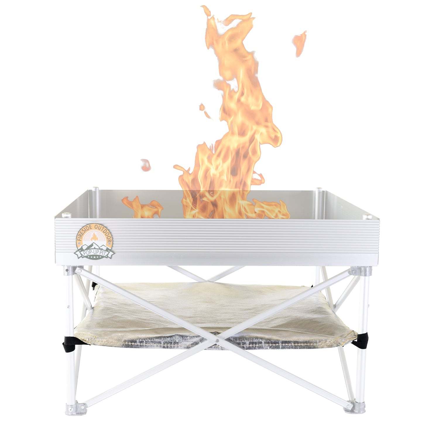 Pop-Up Fire Pit Heat Shield