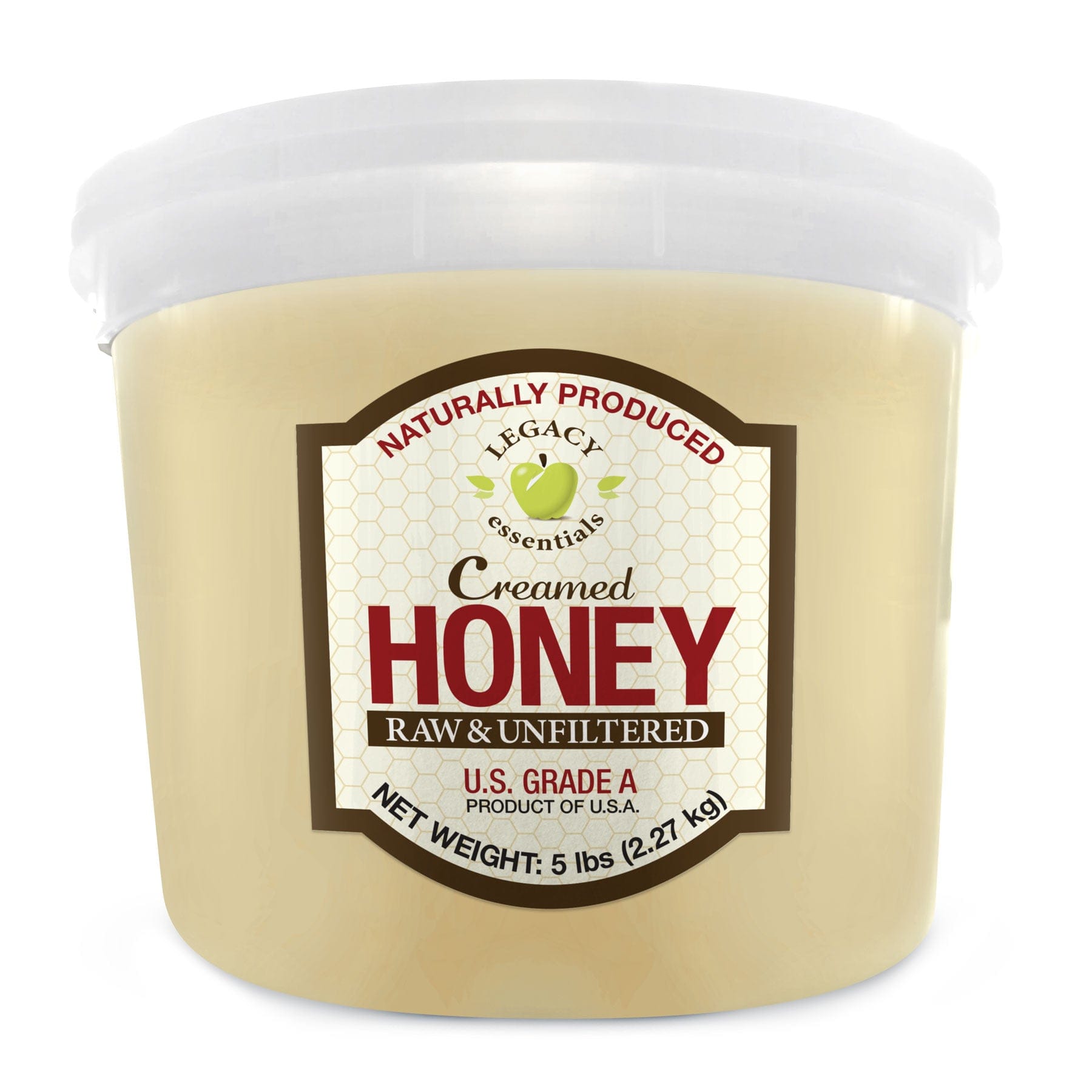 Legacy Food Storage Bulk Single Items 100% Pure Honey - Raw and Unfiltered 100% Pure Honey - Raw and Unfiltered | Legacy Food Storage