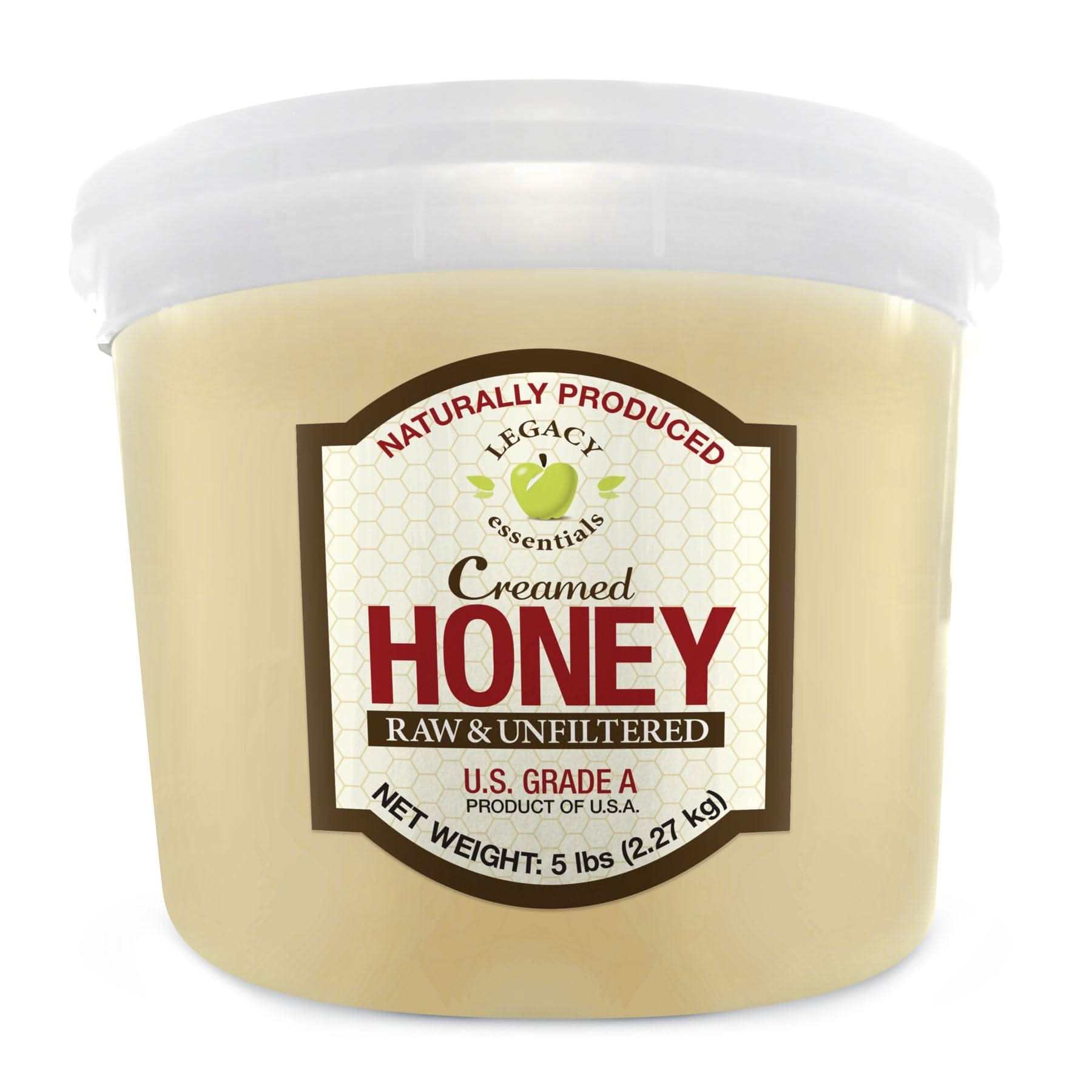 Legacy Food Storage Bulk Single Items 100% Pure Honey - Raw and Unfiltered 100% Pure Honey - Raw and Unfiltered | Legacy Food Storage