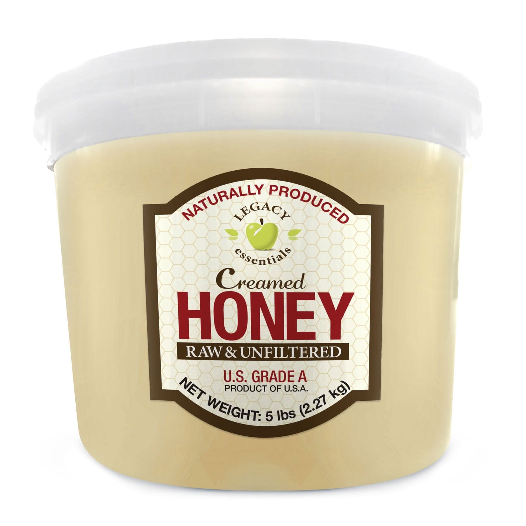 Legacy Food Storage Bulk Single Items 100% Pure Honey - Raw and Unfiltered 100% Pure Honey - Raw and Unfiltered | Legacy Food Storage