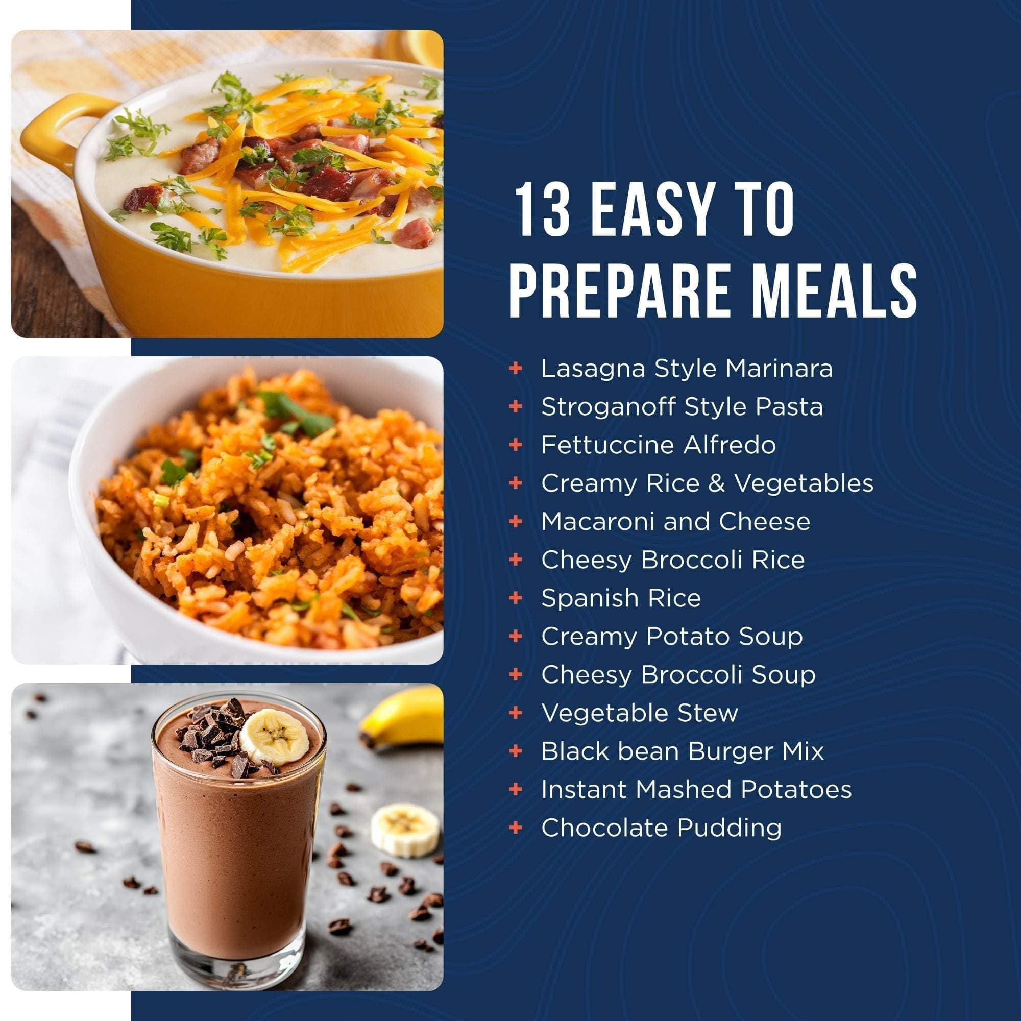 Augason Farms Lunch and Dinner Variety Pail, 113 Servings Lunch and Dinner Variety Pail - 113 Servings for Emergency Food