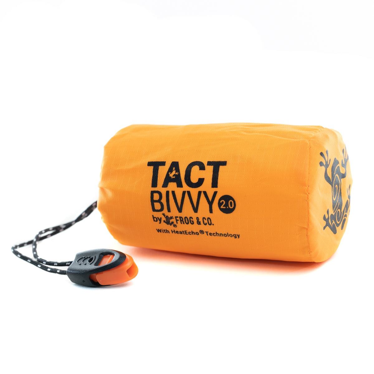 Tact Bivvy 2.0 compact ultralight emergency sleeping bag with HeatEcho technology and waterproof design