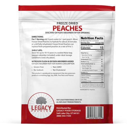 Freeze Dried Peaches