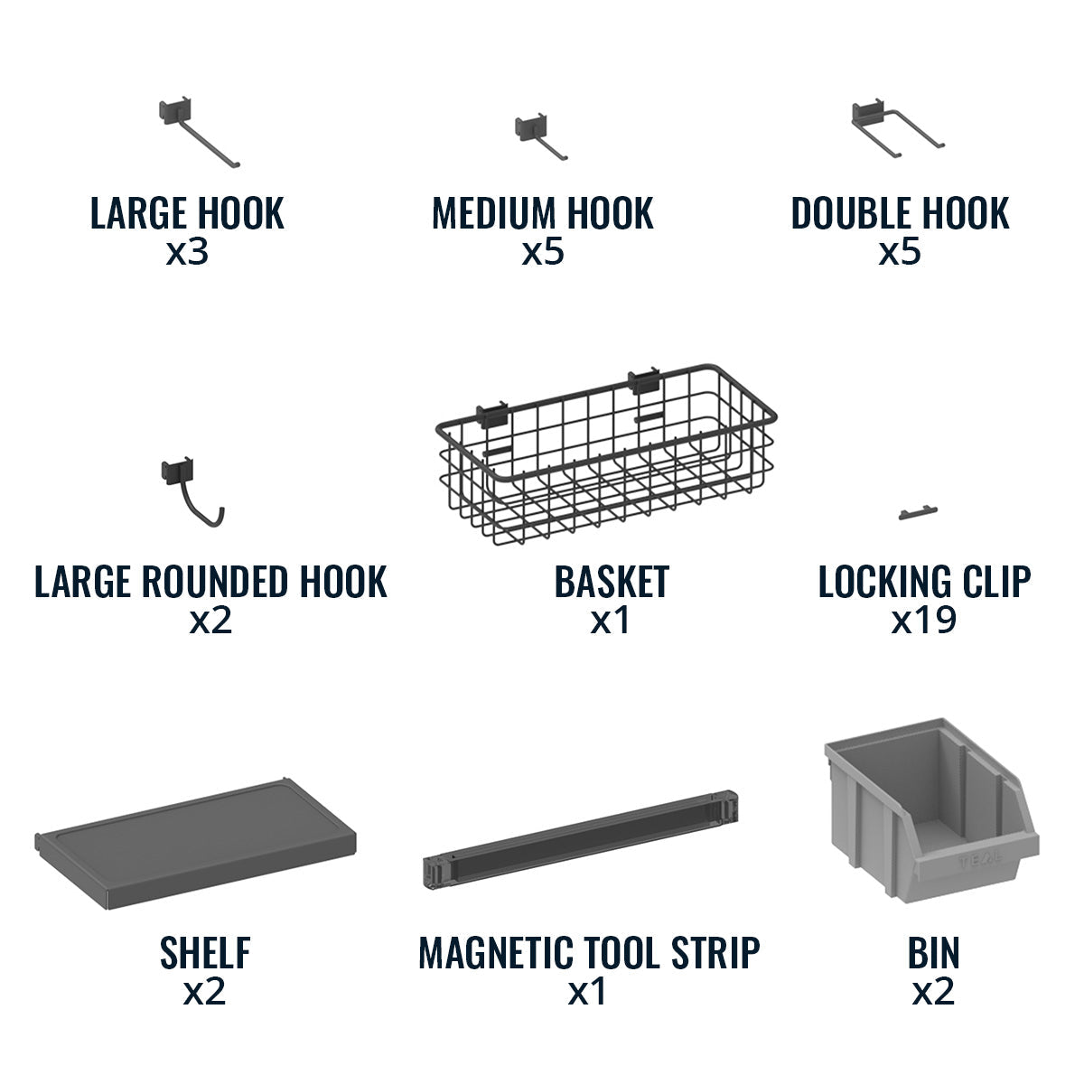 Pegboard Pro Accessory Pack