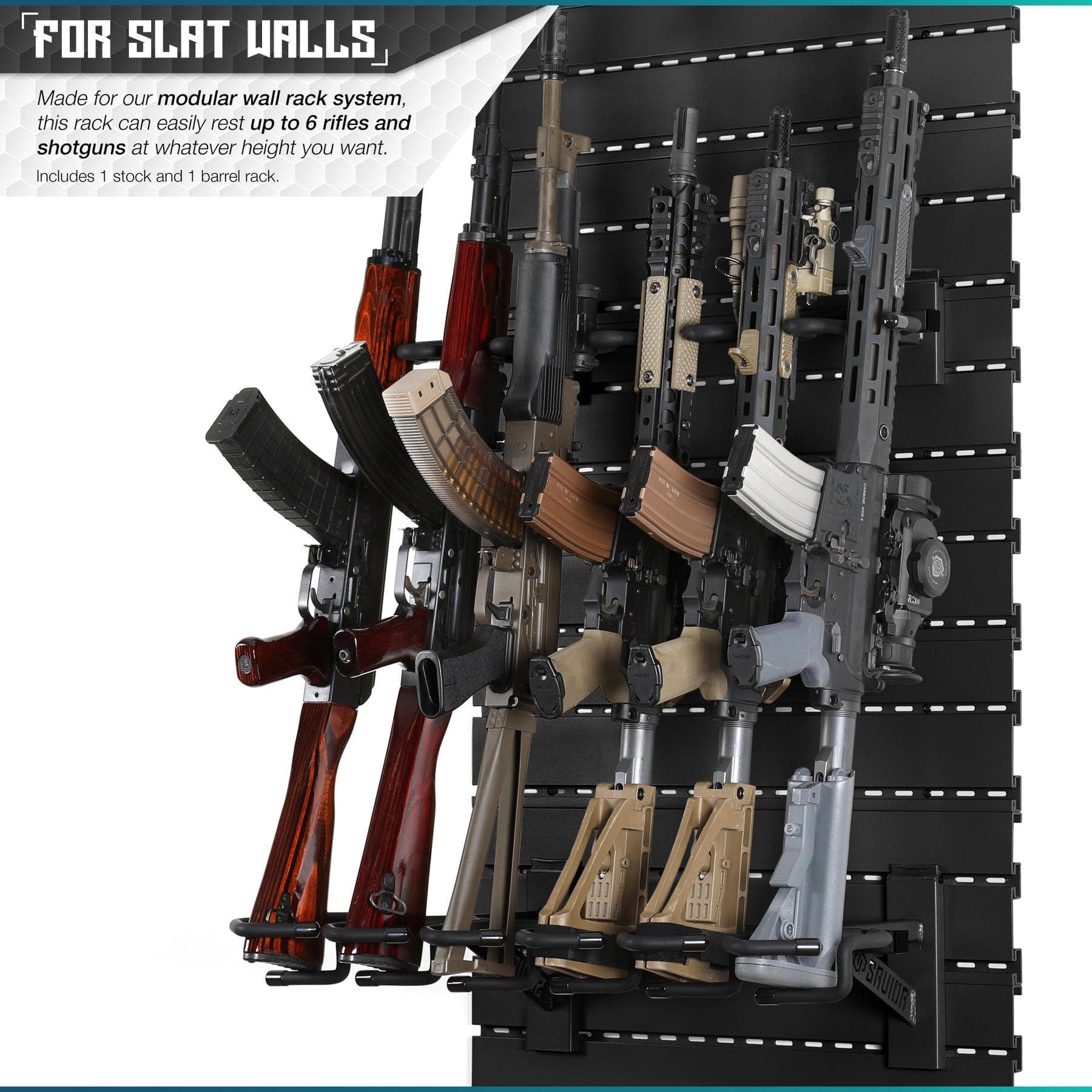 Wall Rack System - Rifle Wall Rack