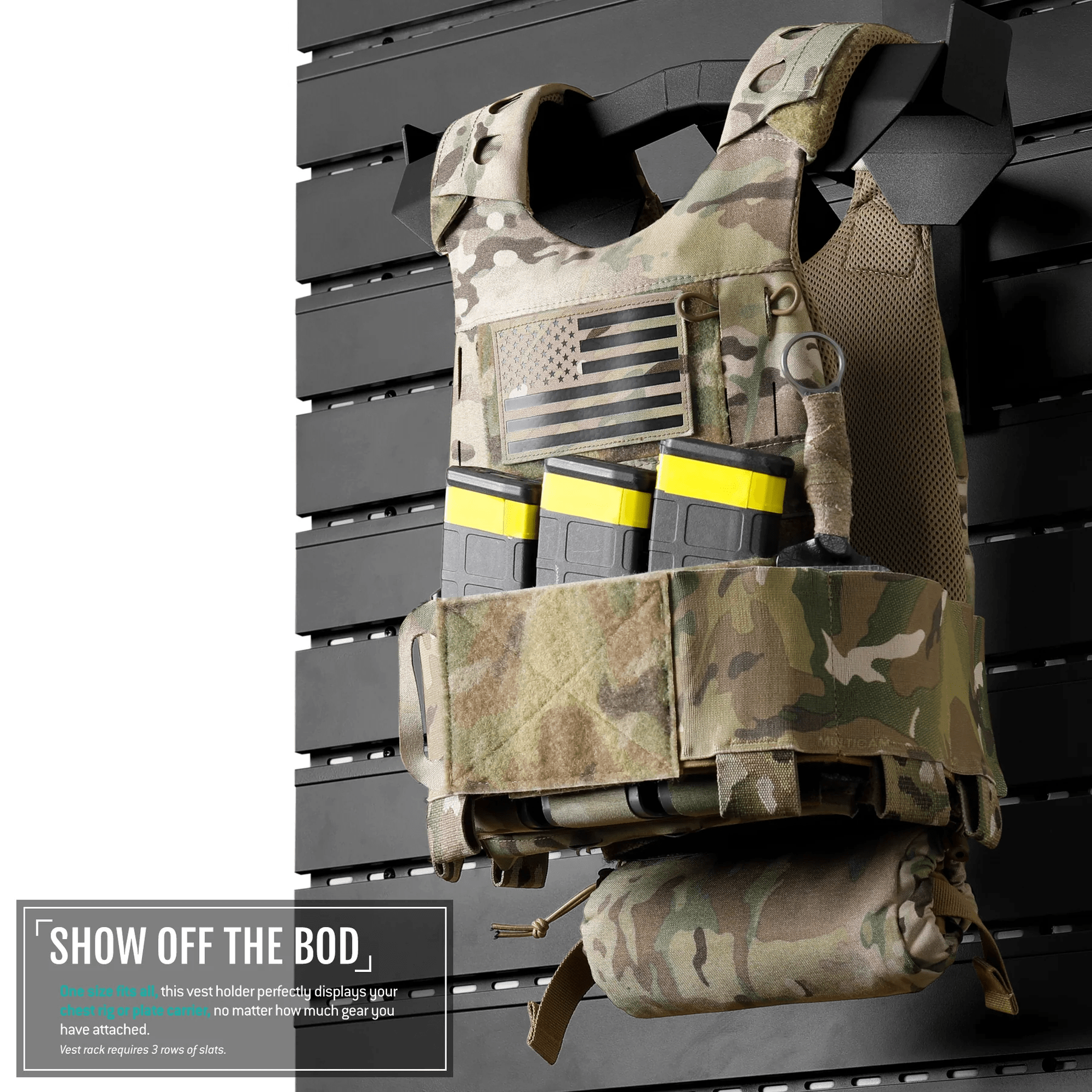 Wall Rack System - Tactical Gear Rack