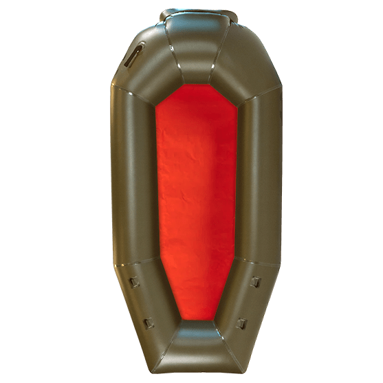 Uncharted Supply Company Raft Rapid Raft Rapid Raft - Ultra-Light, Packable Watercraft for Adventure & Emergency