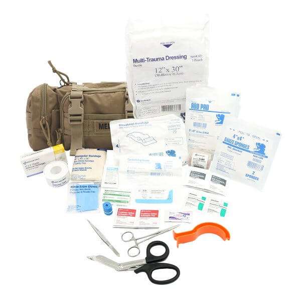 ViTAC Solutions First Aid Kits Rapid Response Med Kit Medical Kit for Fast Trauma Response | Compact Wound Care Emergency