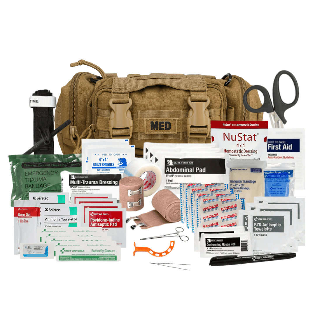 ViTAC Solutions First Aid Kits Rapid Response Trauma Kit w/Advanced Bleeding Control Rapid Response Trauma Kit w/Advanced Bleeding Control | Emergency Essential