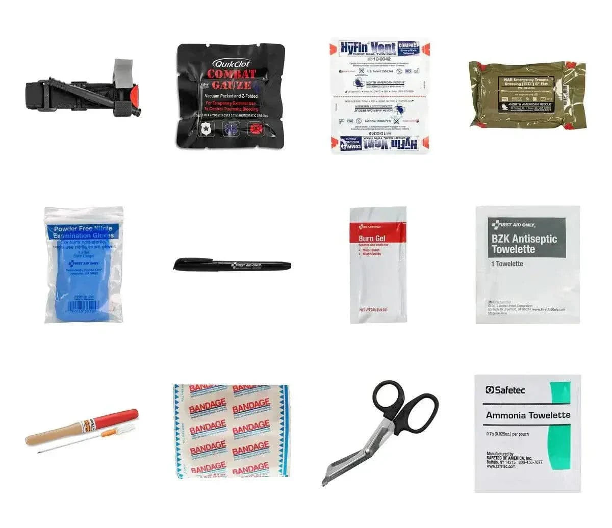 ViTAC Solutions First Aid Kits Recon IFAK – Pro | First Aid & Trauma Kit Recon IFAK – Pro | Professional First Aid & Trauma Kit for Emergency Readiness