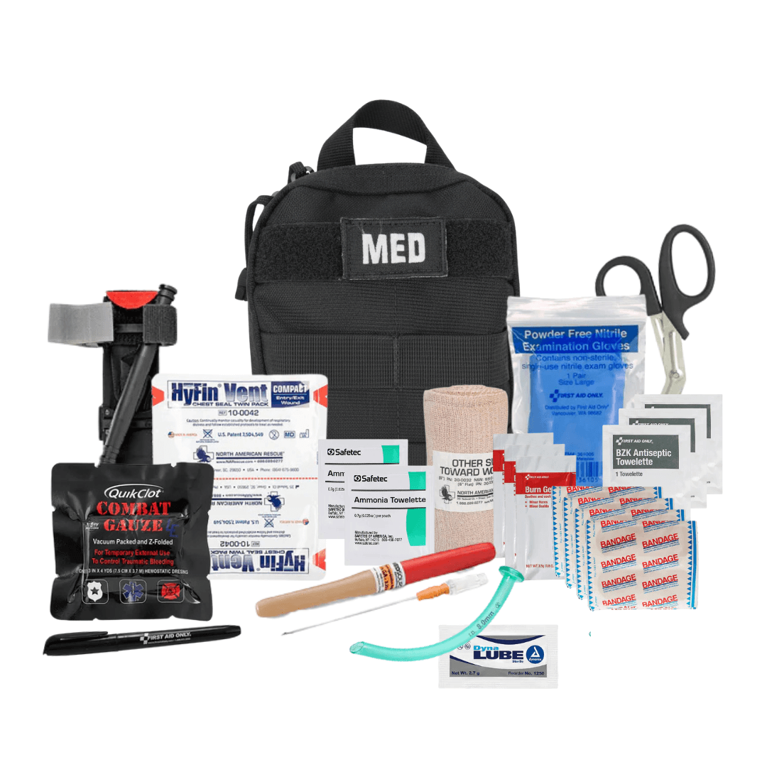ViTAC Solutions First Aid Kits Recon IFAK – Pro | First Aid & Trauma Kit Recon IFAK – Pro | Professional First Aid & Trauma Kit for Emergency Readiness