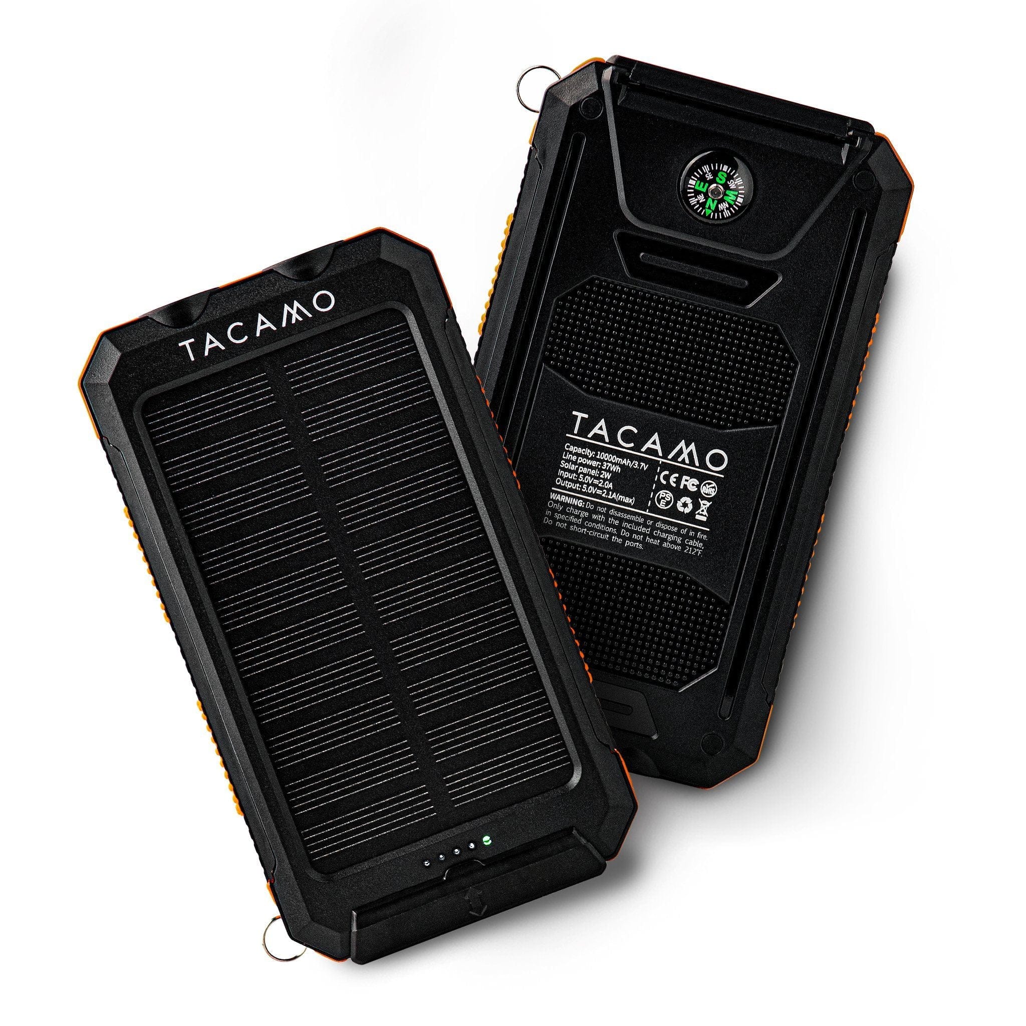TITAN Survival Electronics Solar Power Bank, USB Rechargeable Solar Power Bank, USB Rechargeable | TITAN Survival